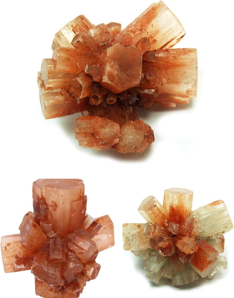 JIC Gem 10 pcs Beautiful Natural Aragonite Crystal Cluster Healing Crystal Quartz Cluster Irregular Home Decoration Specimen Figurine（3-4cm - Image 3